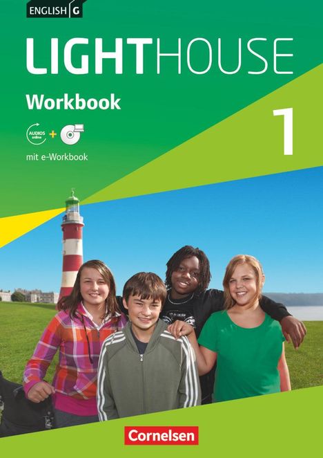 Gwen Berwick: English G LIGHTHOUSE 1: 5. Schuljahr. Workbook mit CD-ROM (e-Workbook) und Audios online, Buch