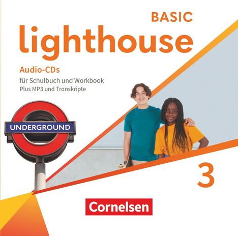Lighthouse Band 3: 7. Schuljahr - Audio-CDs für Schulbuch und Workbook, CD