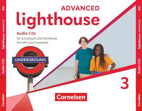 Lighthouse Band 3: 7. Schuljahr - Audio-CDs für Schülerbuch und Workbook, CD