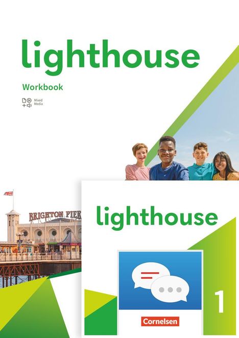 Gwen Berwick: Lighthouse Band 1: 5. Schuljahr. Workbook mit Audios, Erklärfilmen und Lösungen - plus Zugangscode zu interaktivem Kompetenztraining in ChatClass, Buch