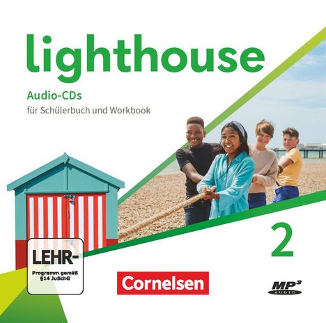 Lighthouse Band 2: 6. Schuljahr - Audio-CDs für Schülerbuch und Workbook, CD