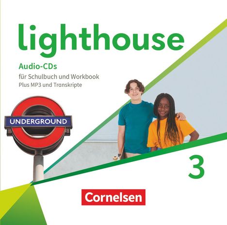 Lighthouse Band 3: 7. Schuljahr - Audio-CDs für Schulbuch und Workbook, CD