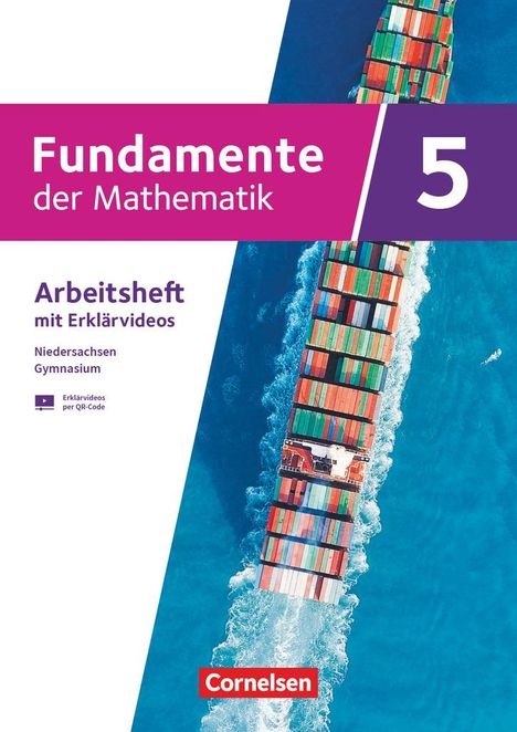 Fundamente der Mathematik 5. Schuljahr. Niedersachsen - Arbeitsheft zum Schulbuch mit Medien und Lösungen, Buch