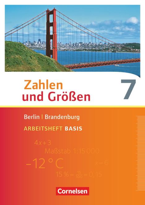 Helga Berkemeier: Zahlen und Größen 7. Schuljahr - Berlin und Brandenburg - Arbeitsheft Basis mit Online-Lösungen, Buch
