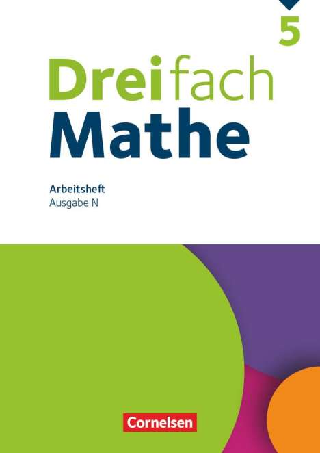 Christina Tippel: Dreifach Mathe 5. Schuljahr. Niedersachsen - Arbeitsheft mit Lösungen, Buch