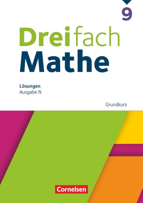 Dreifach Mathe 9. Schuljahr. Grundkurs - Lösungen zum Schulbuch, Buch