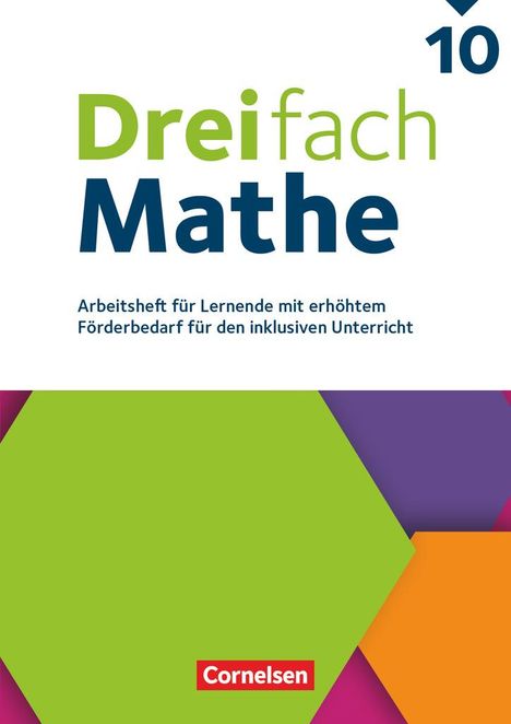 Dreifach Mathe 10. Schuljahr - Zu allen Ausgaben - Arbeitsheft mit Lösungen (Für Lernende mit erhöhtem Förderbedarf), Buch