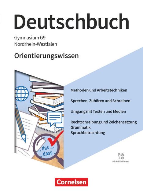 Deutschbuch Gymnasium 5.-10. Schuljahr. Nordrhein-Westfalen - Orientierungswissen - Schulbuch, Buch