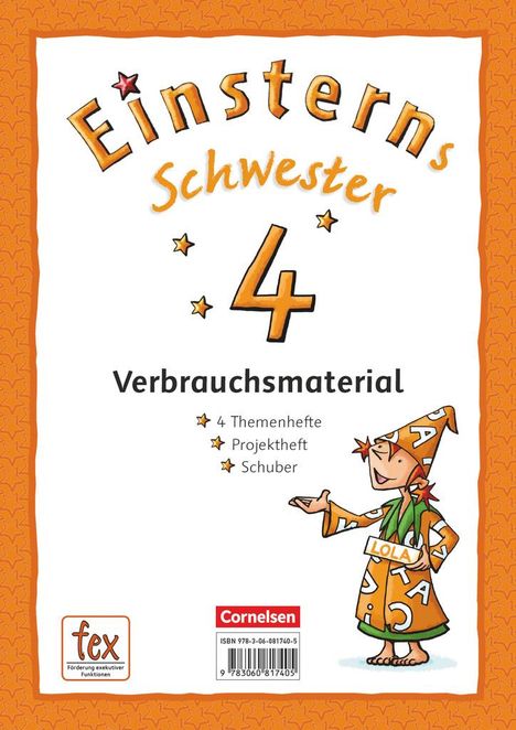 Einsterns Schwester 4. Schuljahr - Themenhefte 1-4 und Projektheft mit Schuber, Buch