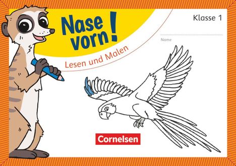 Sabine Pfitzner-Kierzek: Nase vorn! - Erstlesen 1. Schuljahr - Lesen und Malen, Buch