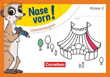 Nase vorn! - Deutsch 2. Schuljahr - Lesestrategien, Buch