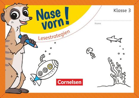 Nase vorn! - Deutsch 3. Schuljahr - Lesestrategien, Buch