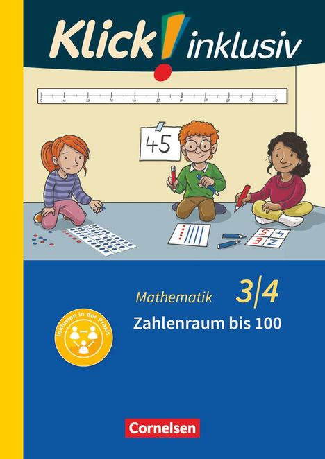 Silke Burkhart: Klick! inklusiv 3./4. Schuljahr - Grundschule / Förderschule - Mathematik - Zahlenraum bis 100, Buch