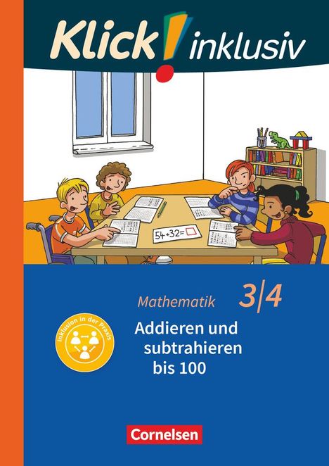 Silke Burkhart: Klick! inklusiv 3./4. Schuljahr - Grundschule / Förderschule - Mathematik - Addieren und subtrahieren, Buch