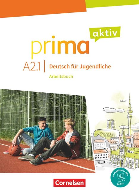 Sabine Jentges: Prima aktiv A2. Band 1 - Arbeitsbuch inkl. PagePlayer-App, Buch