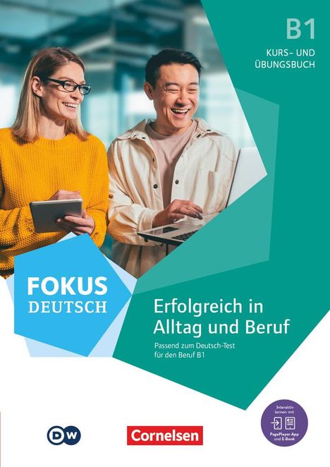 Joachim Schote: Fokus Deutsch B1. Erfolgreich in Alltag und Beruf - Kurs- und Übungsbuch passend zum Deutsch-Test für den Beruf, Buch