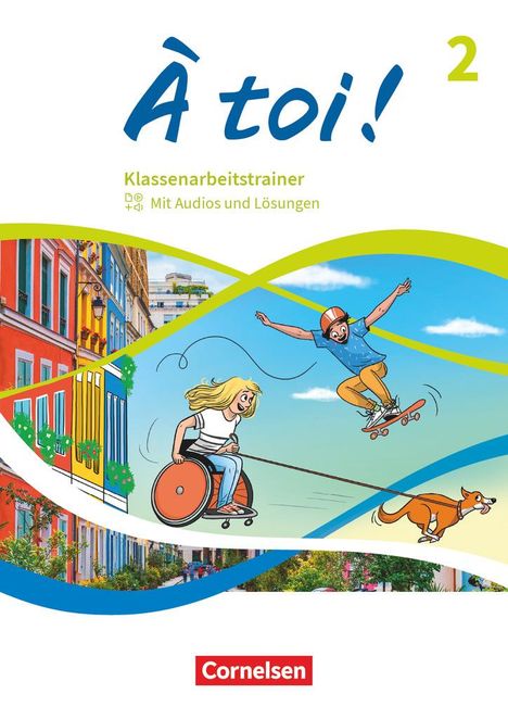 À toi ! Band 2 - Klassenarbeitstrainer mit Audios, Buch