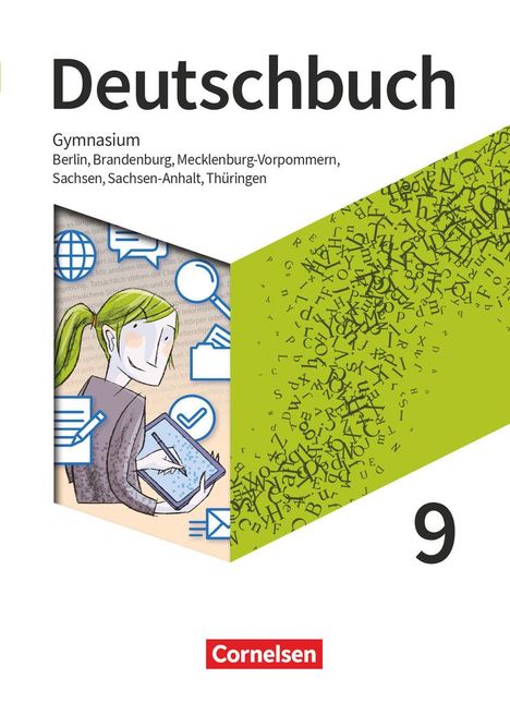Christoph Fischer: Deutschbuch Gymnasium 9. Schuljahr - Berlin, Brandenburg, Mecklenburg-Vorpommern, Sachsen, Sachsen-Anhalt und Thüringen - Schulbuch, Buch