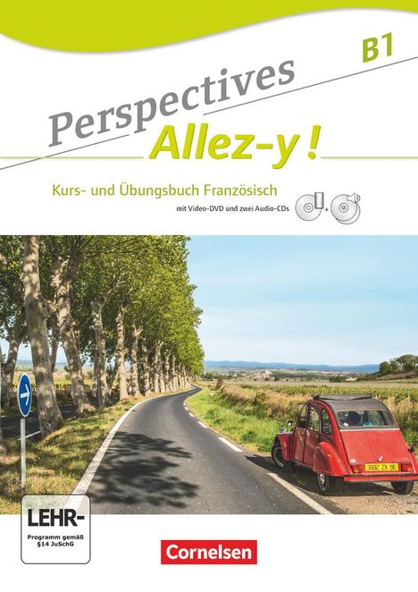 Martin B. Fischer: Perspectives - Allez-y ! B1 - Kurs- und Übungsbuch mit Lösungsheft, Buch