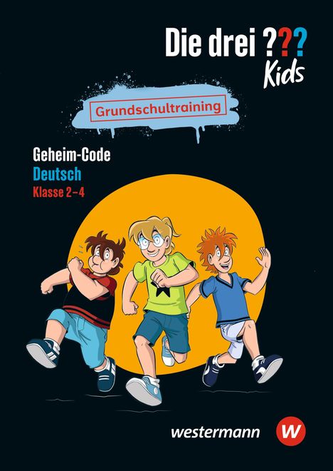 Kerstin Riesberg: Die drei ??? Kids - Grundschultraining. Geheim-Code Deutsch 2-4, Buch