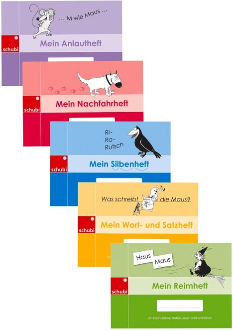 Annette Richter-Göckeritz: Selbstlernhefte für den Anfangs- und Förderunterricht. Set mit 5 Heften, Buch