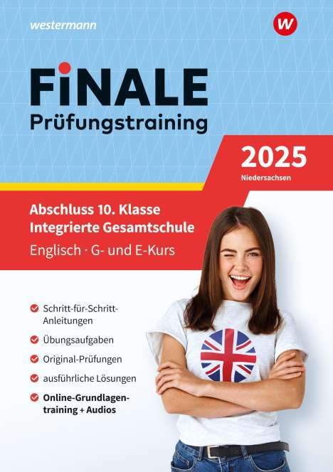 FiNALE Prüfungstraining Abschluss Integrierte Gesamtschule Niedersachsen. Englisch 2025, 1 Buch und 1 Diverse