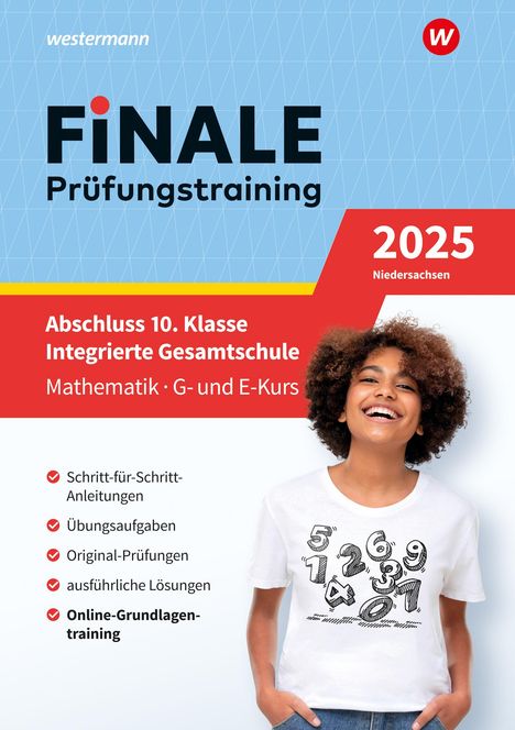 Jutta Klein: FiNALE Prüfungstraining Abschluss Integrierte Gesamtschule Niedersachsen. Mathematik 2025, 1 Buch und 1 Diverse