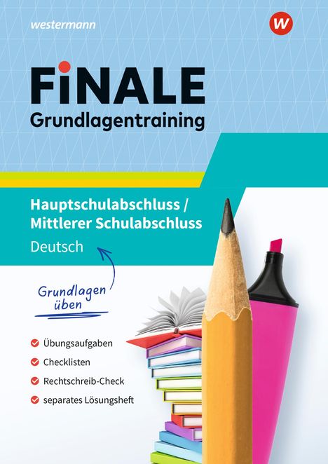 Kathrin Bäumler: FiNALE Prüfungstraining - Hauptschulabschluss, Mittlerer Schulabschluss. Grundlagentraining Deutsch, Buch