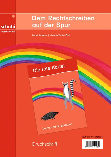 Dem Rechtschreiben auf der Spur. Rechtschreibkartei 1. Ausgabe in Druckschrift, Buch