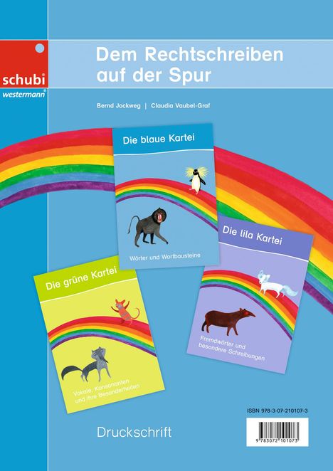 Dem Rechtschreiben auf der Spur. Rechtschreibkartei 3. Ausgabe in Druckschrift, Buch