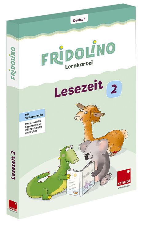 Fridolino-Lernkartei. Lesezeit 2. Schuljahr, Buch