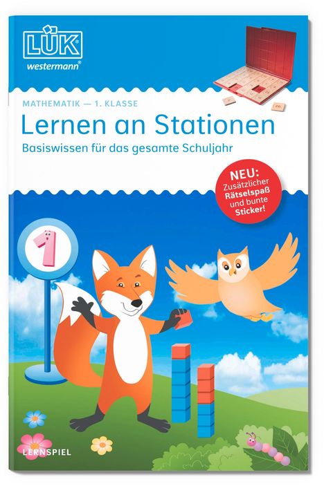 LÜK. Mathematik Klasse 1 Lernen an Stationen, Buch