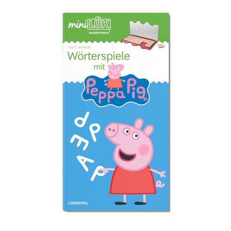 miniLÜK. Kindergarten/Vorschule Wörterspiele mit Peppa Pig, Buch