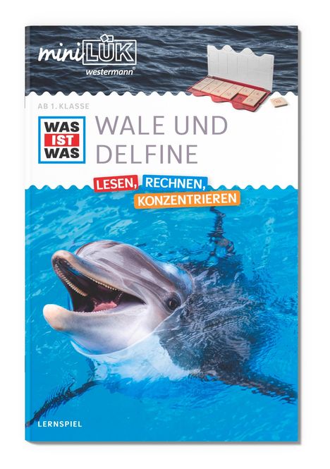 miniLÜK. WAS IST WAS Wale und Delfine Lesen, Rechnen, Konzentrieren 1. Klasse, Buch