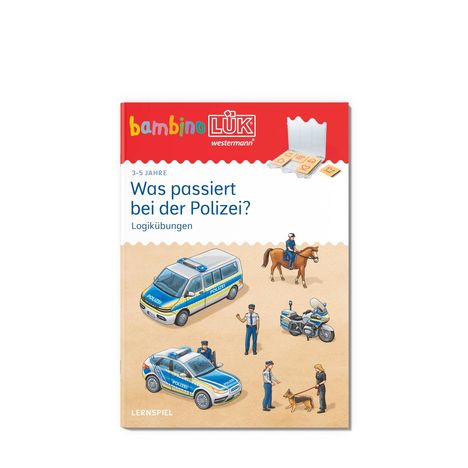 bambinoLÜK. Kindergarten/Vorschule Polizei, Buch