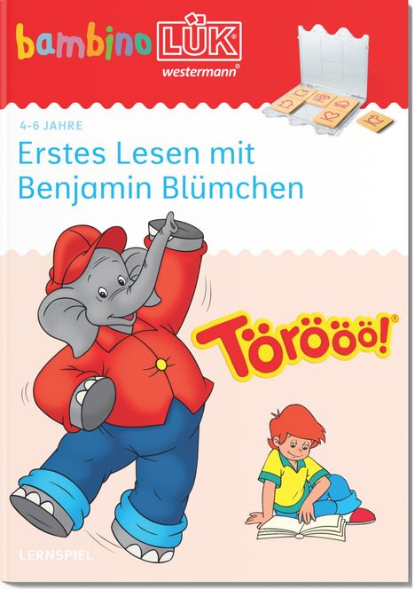 bambinoLÜK. Kindergarten/Vorschule Lesen lernen mit Benjamin Blümchen, Buch