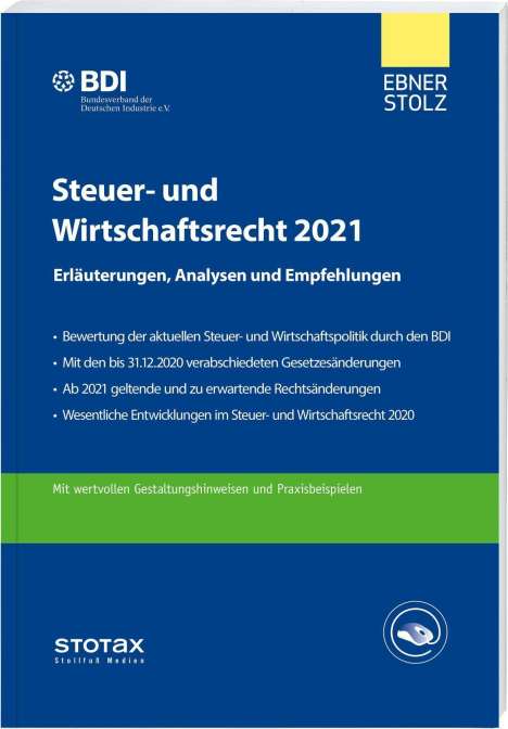 Steuer- und Wirtschaftsrecht 2021, Buch