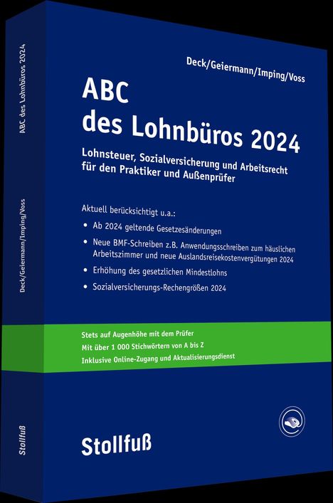 Andreas Imping: Imping, A: ABC des Lohnbüros 2024, Buch