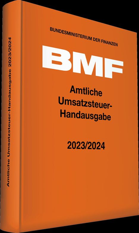 Amtliche Umsatzsteuer-Handausgabe 2023/2024, Buch