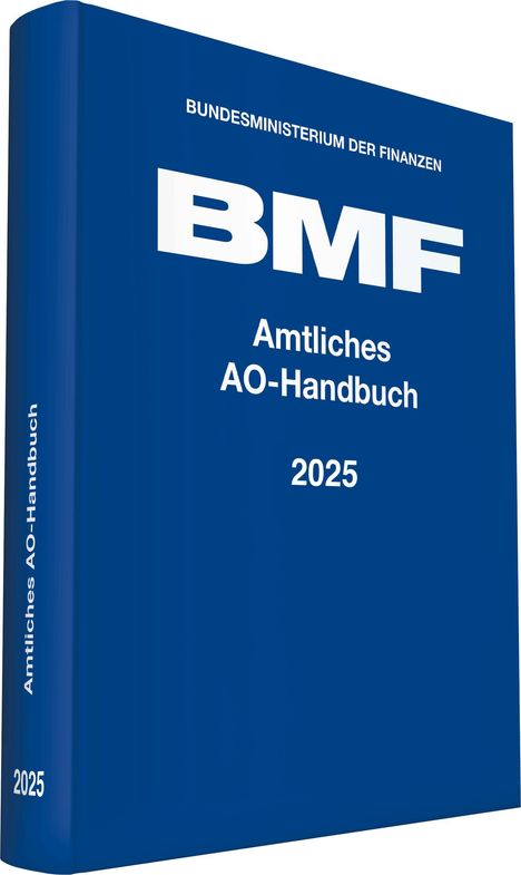 Amtliches AO-Handbuch 2025, Buch