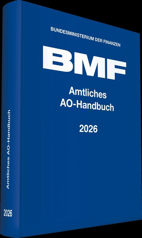 Amtliches AO-Handbuch 2026, Buch