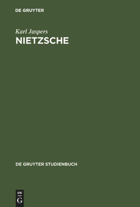 Karl Jaspers: Nietzsche, Buch