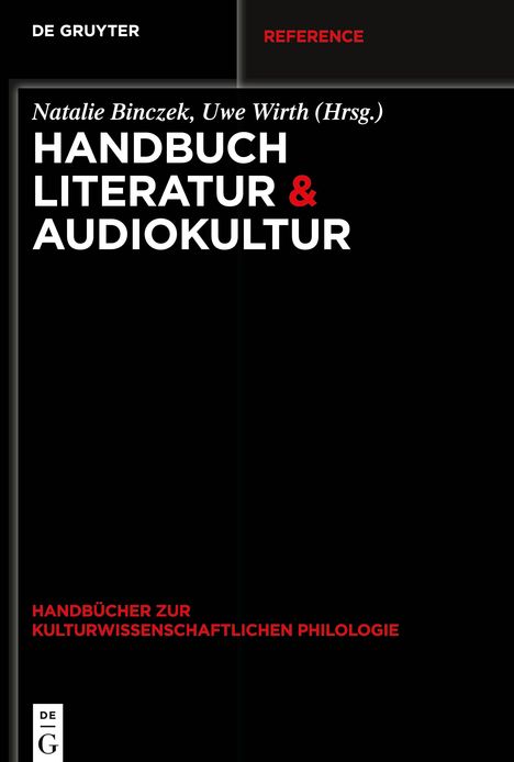 Handbuch Literatur & Audiokultur, Buch