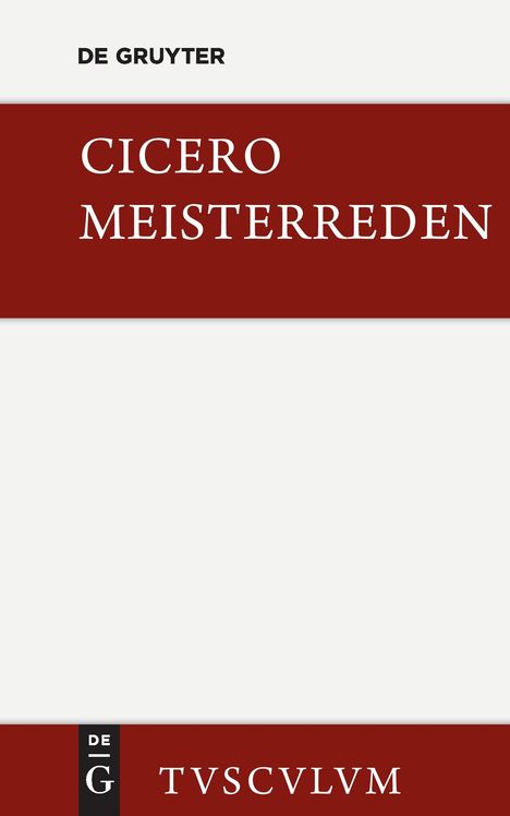 Cicero: Meisterreden, Buch