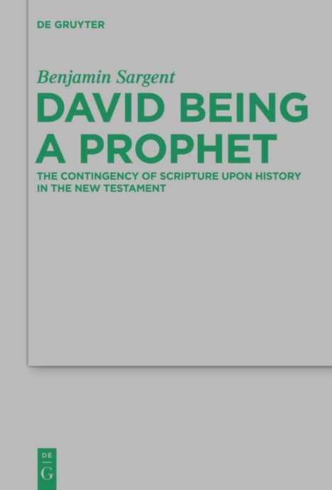 Benjamin Sargent: David Being a Prophet, Buch