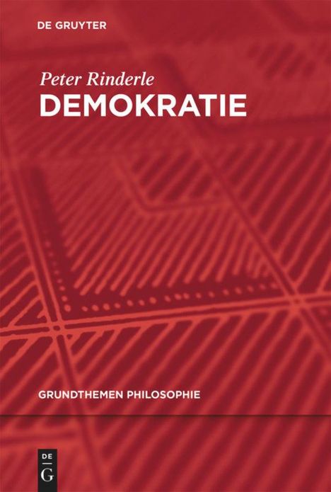 Peter Rinderle: Demokratie, Buch