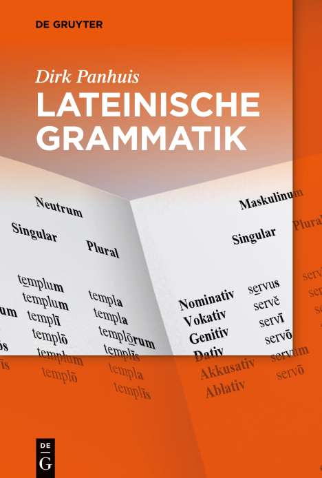 Dirk Panhuis: Lateinische Grammatik, Buch
