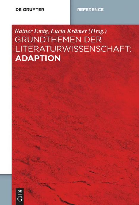 Grundthemen der Literaturwissenschaft: Adaption, Buch