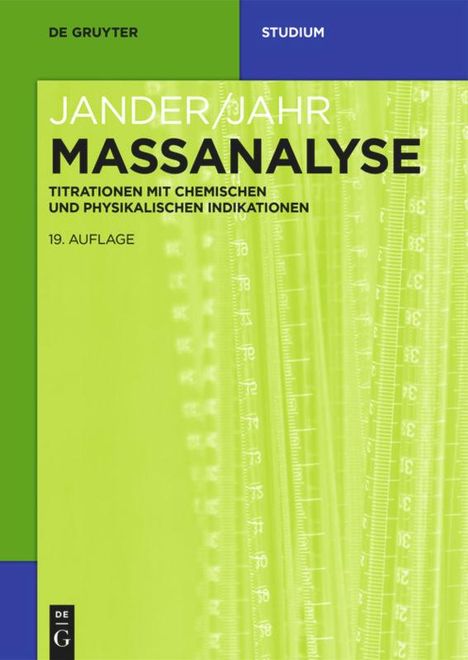 Massanalyse, Buch