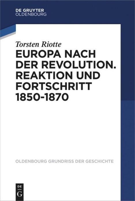 Torsten Riotte: Europa nach der Revolution, Buch